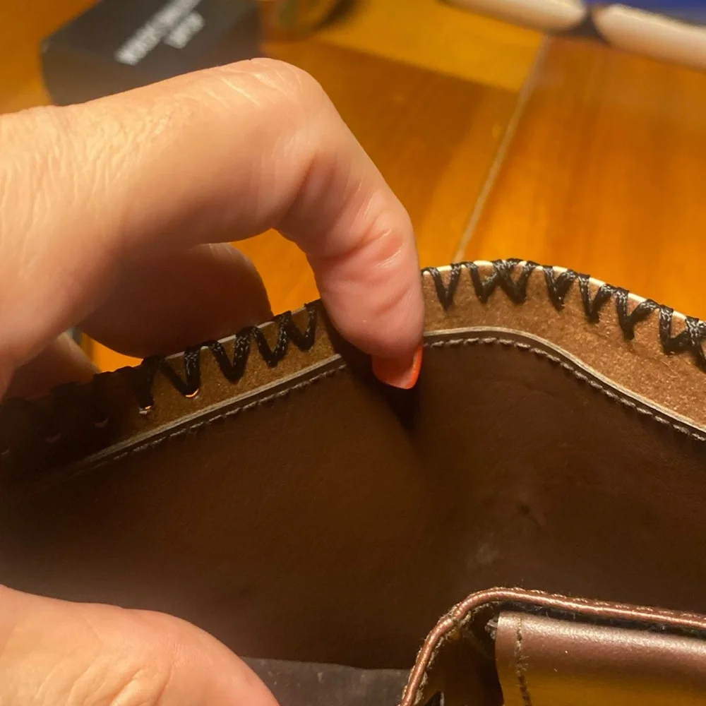 Men’s US Dollar Bill Bi-Fold Wallet Vegan Leather Credit Cards Identification - Picture 7 of 12